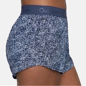Outdoor Voices Relay Shorts 3” Blue Speckle Print